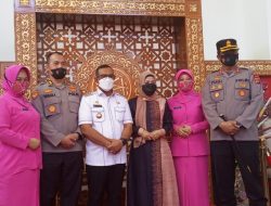 Bupati Aceh Jaya Adakan Acara Pisah Sambut dan Peusijuk Kapolres Baru