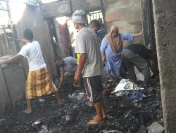 Rumah Warga Aceh Jaya Dilahap Sijago Merah, Sebagian Hangus Terbakar