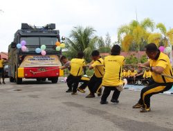 HUT Ke-76 Bhayangkara, Polres Aceh Jaya Rangkaian Perlombaan dan Kegiatan Sosial