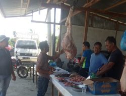 Pasca Meugang Idul Adha Harga Daging Di Abdya Melambung Tinggi.