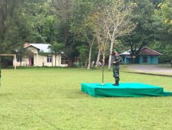 Dandim 0114/Aceh Jaya Laksanakan Upacara Rutin Mingguan Dihari Ke-2 Idul Adha