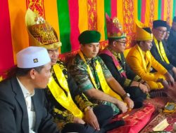 Komandan Kodim 0114/Aceh Jaya Hadiri Tradisi Adat Seumeleung Raja Daya