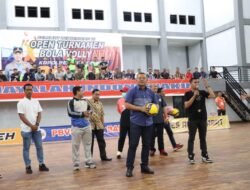 Open Turnamen Bola Voli, Dibuka Secara Resmi Oleh Kapolres Aceh Barat