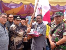 Meriah HUT RI Ke-77, Pj Bupati Aceh Jaya Ajak Masyarakat Kibarkan Bendera Merah Putih