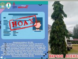 Hindari Informasi HOAKS,! BKPSDM Aceh Jaya Tidak Mengeluarkan Edaran Untuk Status Pekerjaan Di e-KTP