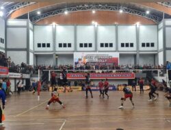 Turnamen Bola Voli Polres Cup 2022 Aceh Barat, Tim Polres Abar VC Masuk Semi Final 8 Besar