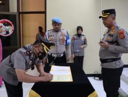 Kapolres Aceh Barat Pimpin Kegiatan Serah Terima Jabatan Waka Polres Baru