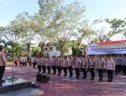 1.224 Personil Polisi Dikerahkan Untuk Mengamankan Pilchiksung Serentak Di Aceh Barat