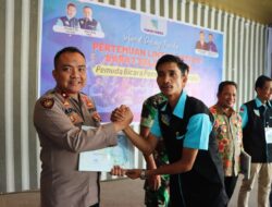 Polres Aceh Barat Terima Penghargaan Sahabat Pemuda Barsela Dari F-KMBSA,! Wakapolres ; Sebut Begini