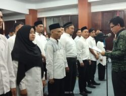 Sembilan Karang Taruna Kecamatan Dalam Kabupaten Aceh Jaya Di Kukuhkan