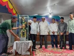 MTQ Ke XI, Tingkat Kecamatan Darul Makmur Sukses Dilaksanakan, Camat Apresiasi Kinerja Panitia