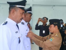 Pj Bupati Aceh Jaya Lantik 2 Keuchik Peganti Definitif, Ini Arahan Dr Nurdin