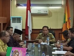 Pj Bupati Aceh Jaya Terima Audiensi Perwakilan 1482 THL, Ini penjelasan Dr Nurdin