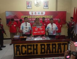 Polres Aceh Barat Ungkap Kasus Pengguna dan Pengedar Narkotika di Aceh Barat