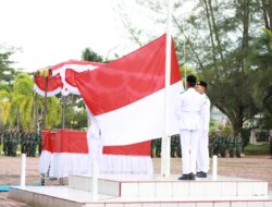 Kapolres Nagan Raya, Pimpin Upacara Peringati Hari Pahlawan 10 November