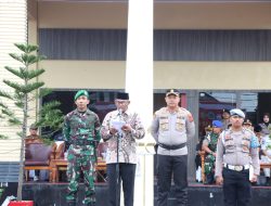 Polres Aceh Barat Melaksanakan Apel Gelar Pasukan Operasi Lilin Seulawah 2022