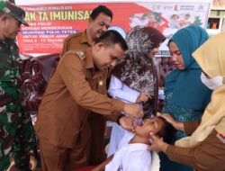 Dinas Kesehatan Gencar Pencanangan Sub Pekan Imunisasi Nasional (PIN) Polio