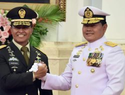 Yudo Margono Resmi Dilantik Menggantikan Panglima TNI Andika Perkasa