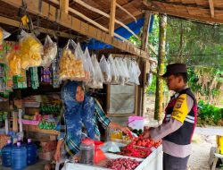 Personel Kepolisian Aceh Barat Diturunkan, Tinjau Tingkat Harga Sembako di Pasar