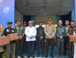 Kapolres Aceh Barat Bersama Forkopimda Pantau Posko Operasi Lilin-Seulawah 2022