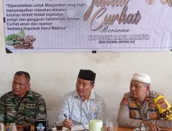 Kapolsek Darul Makmur Jumpa Warga di Kegiatan Jum’at Curhat dengan Tokoh Masyarakat