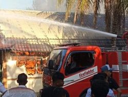 Bangunan Asrama Putri SMA Modal Bangsa Hangus Terbakar