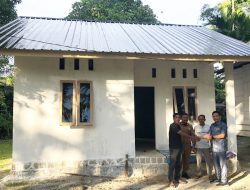 Warga ie Jeureungeh Dapat Rumah Layak Huni Dari Ketua DPRK Aceh Jaya