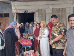 Pj Bupati Nagan Raya Kunjungi Balita Penderita Hidrosefalus Sekembali dari RSUZA Aceh