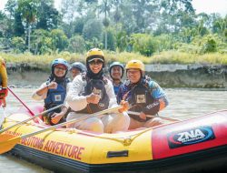 Pj Bupati Nagan Raya Jelajahi Ekspedisi Wisata Rafting Sepanjang DAS Krueng Nagan