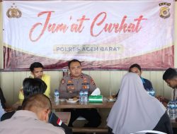 Waka Polres Aceh Barat Tampung Aspirasi Kalangan Mahasiswa dan Pemuda