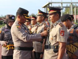 Sejumlah Pejabat Utama Jajaran Polres Aceh Jaya Dilakukan Sertijab dan Promosi Jabatan