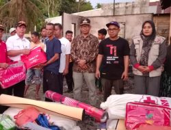 Respon Cepat, Korban Kebakaran Rumah di Lamno dapat Bantuan Masa Panik dari Pemkab Aceh Jaya