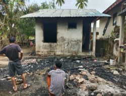 Jelang Subuh Rumah Warga Pasi Pawang Hangus Dilahap Si Jago Merah