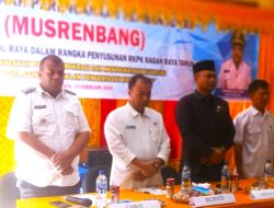 Musrembang Tingkat Kecamatan Tadu Raya dalam rangka penyusunan RKPD tahun anggaran 2023-2024