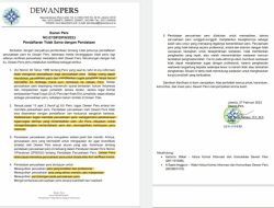 Dewan Pers Pastikan Tidak Ada Lagi Pendaftaran Perusahaan Media Ke Dewan Pers