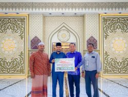 Bank Aceh Syari’ah Cabang Calang Titipkan Zakat Karyawan Ke Baitul Mal Aceh Jaya