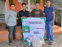 Mahasiswa Ipelmaja Meulaboh Berikan Bantuan Masa Panik Untuk Korban Kebakaran di Kota Calang