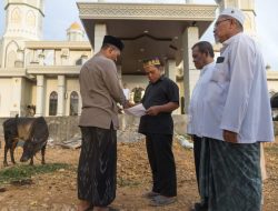 Pemerintah Aceh Jaya Selenggarakan Kurban Akbar di Masjid Agung Baitul Izzah