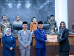 DPRK Nagan Raya Sahkan Rancangan KUA-PPAS Perubahan APBK 2023