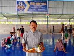 Keuchik Gampong Blang Baro Resmikan Lapangan Futsal Wahidin, Begini Pesannya