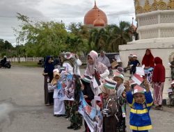 Save Palestine, Murid TK Negeri Putroe Aceh Ikut Turun Galang Dana Untuk Anak-Anak Palestina