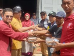 IKAMABAS Salurkan Bantuan Siap Saji Bagi Korban Banjir Trumon Tengah