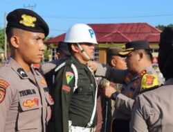 Polres Aceh Jaya Siapkan Pasukan Operasi Lilin Seulawah 2023, Pengaman Menyambut Nataru 2024