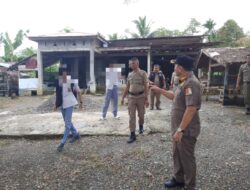 Satpol PP-WH Nagan Raya Patroli Penertiban Pelajar Bolos Jam Belajar