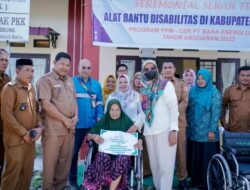 Penyandang Disabilitas Nagan Raya Dapat Bantuan Kursi Roda 