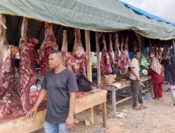 Meugang Pertama Jelang Idul Fitri, Harga Daging Mencapai 180 Ribu di Aceh Jaya