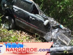 Satu Minibus Alami Kecelakaan Tunggal di Beutong Ateuh, Seorang Penumpang Meninggal Dunia