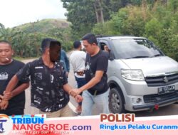 Satreskrim Polres Nagan Raya Kejar dan Ringkus Pelaku Curanmor Di Lintas Gayo Lues