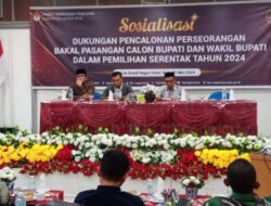 KIP Nagan Raya Sosialisasi Syarat Dukungan Balon Perseorangan Bupati dan Wakil Bupati