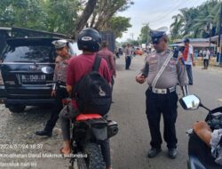 Tingkatkan Ketertiban Berlalulintas Polres Nagan Raya Gencar Operasi Patuh Seulawah 2024